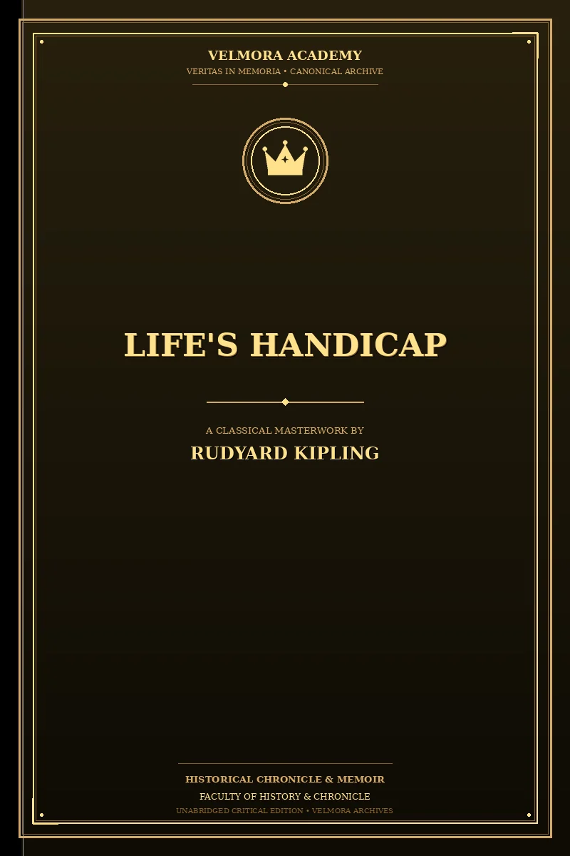 Cover of Life's Handicap