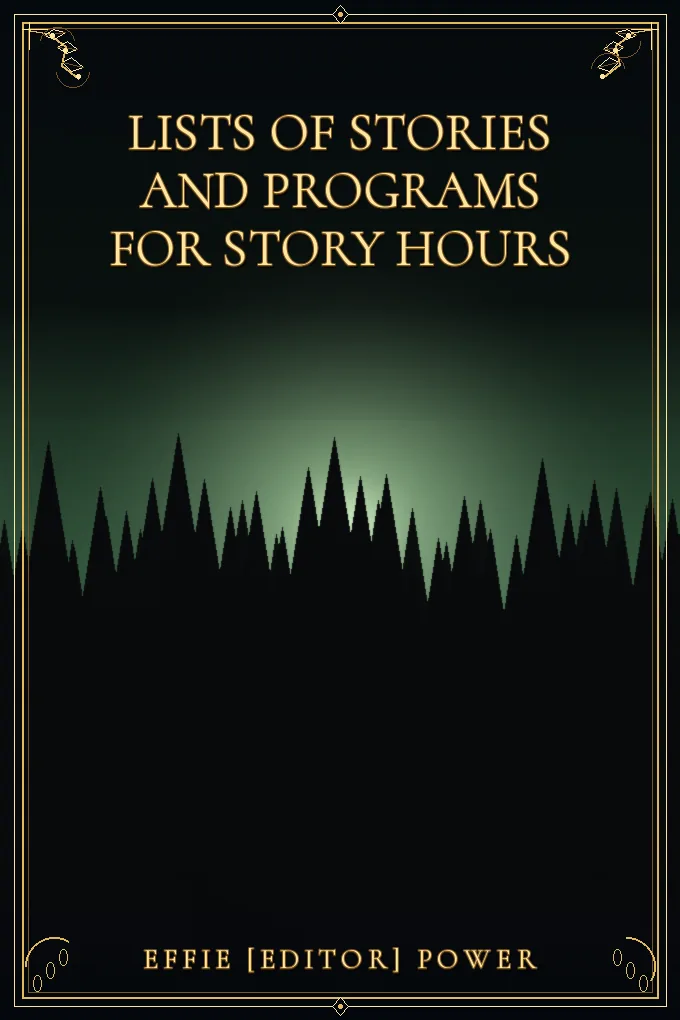 Cover of Lists of Stories and Programs for Story Hours