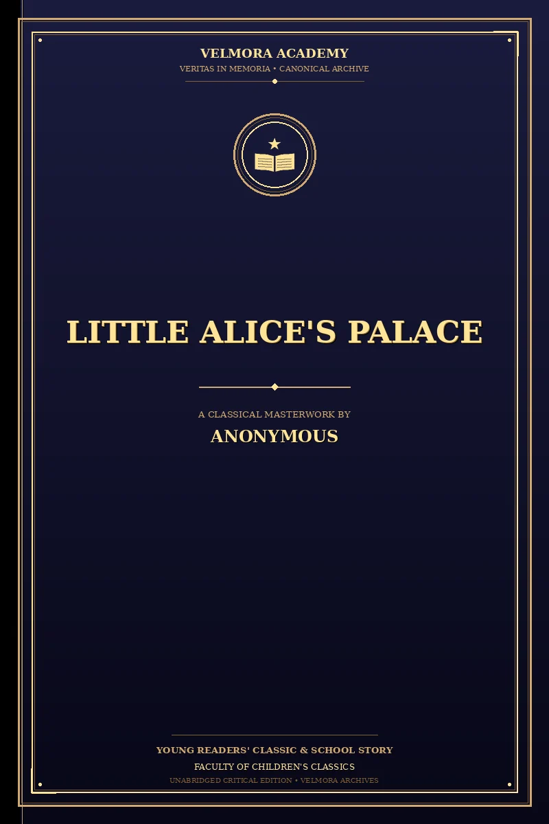 Cover of Little Alice's Palace