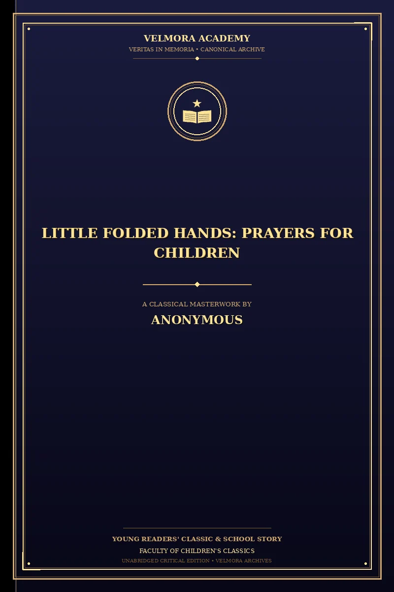 Cover of Little Folded Hands: Prayers for Children