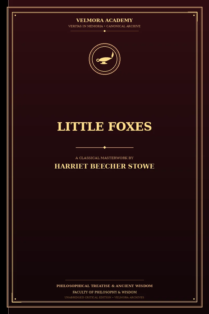 Cover of Little Foxes