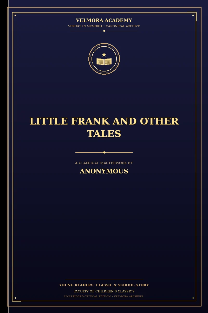 Cover of Little Frank and other tales