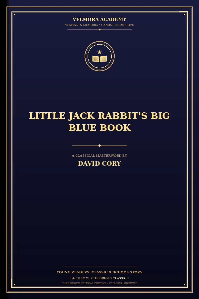 Little Jack Rabbit's big blue book
