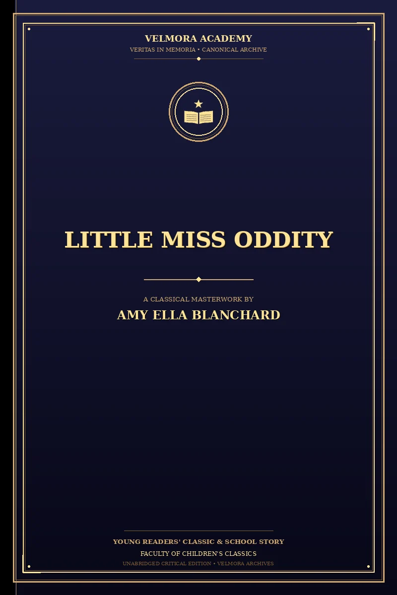 Cover of Little Miss Oddity