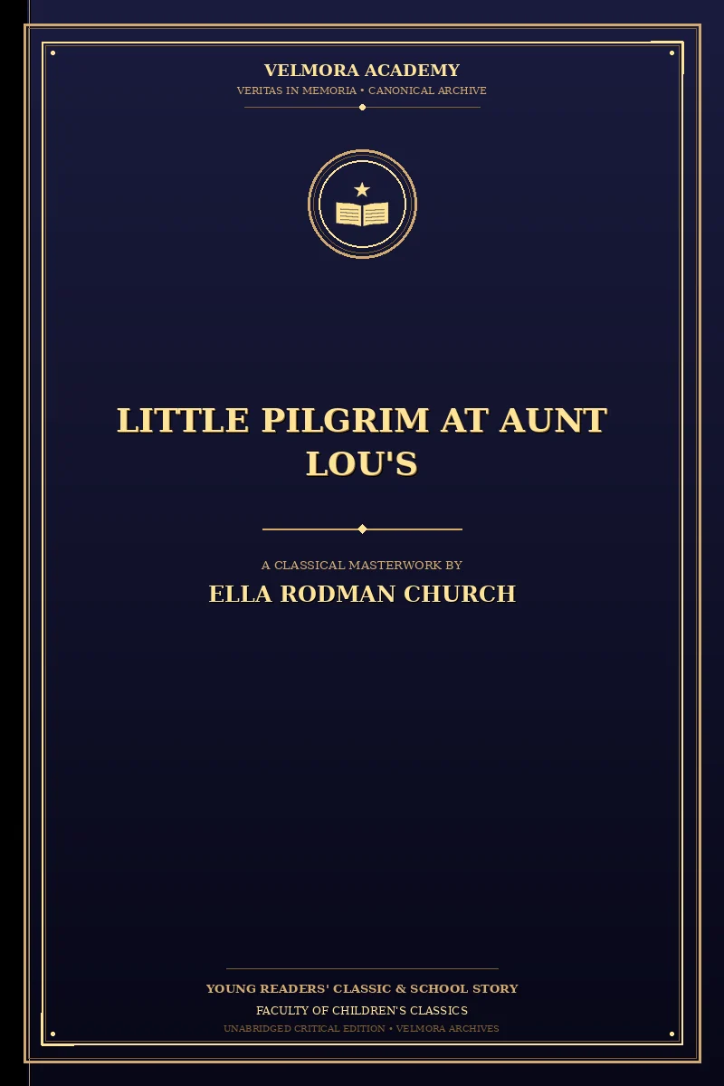 Cover of Little Pilgrim at Aunt Lou's