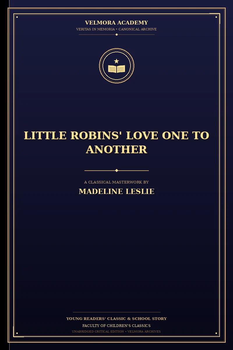 Cover of Little Robins' Love One to Another