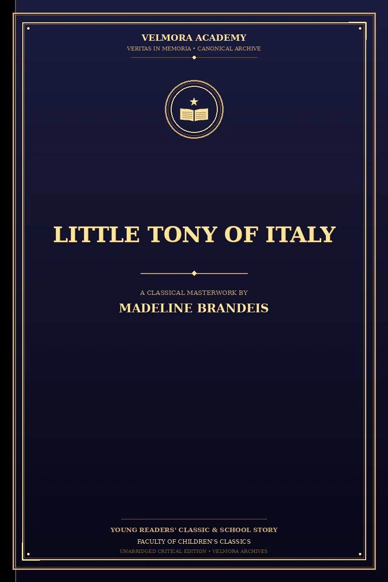 Cover of Little Tony of Italy