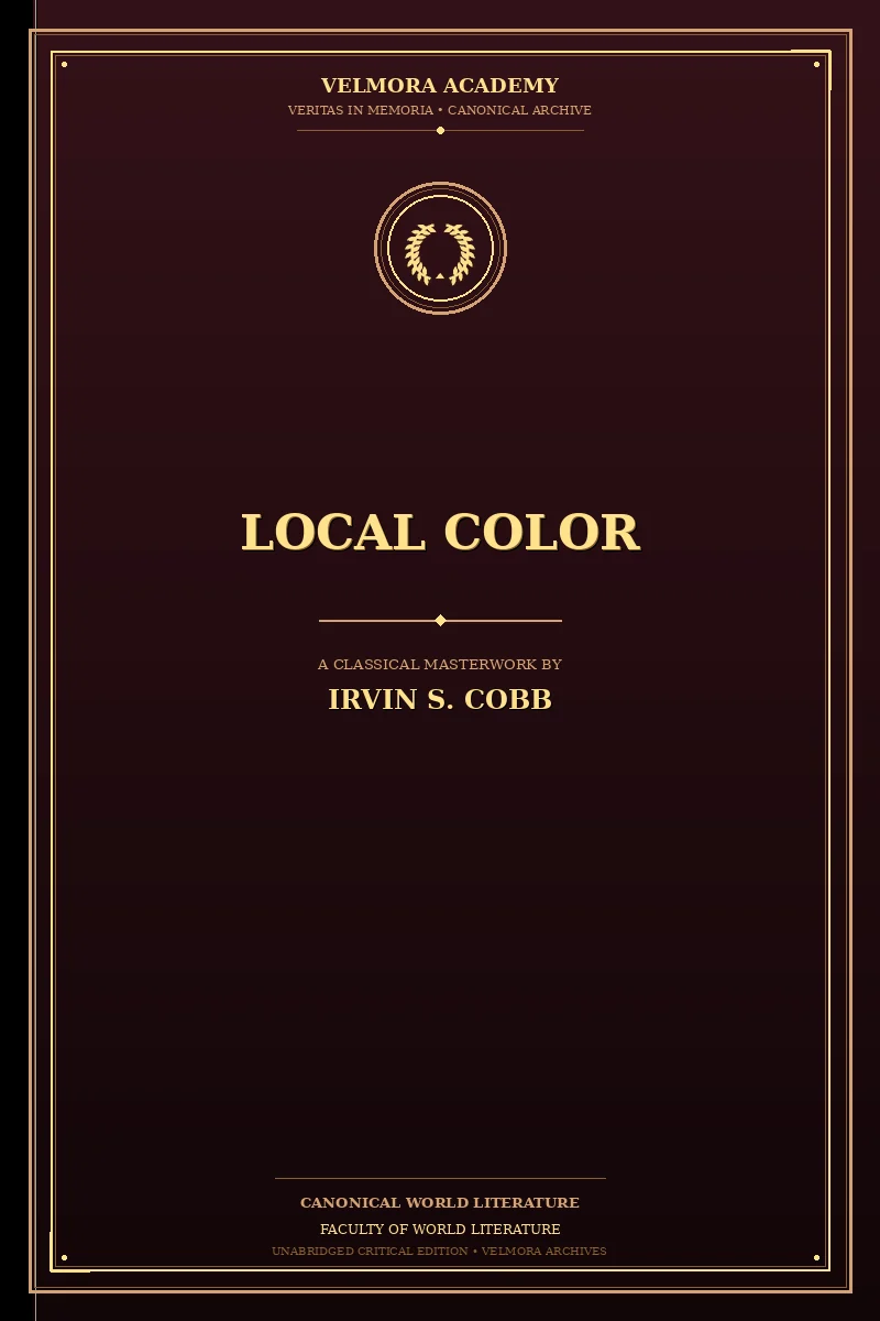 Cover of Local Color
