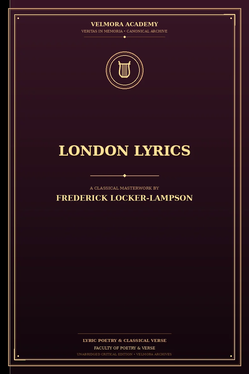Cover of London Lyrics