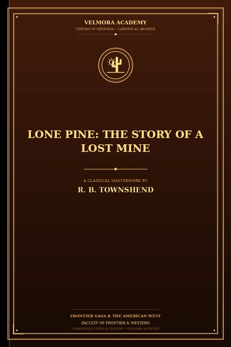 Cover of Lone Pine: The Story of a Lost Mine