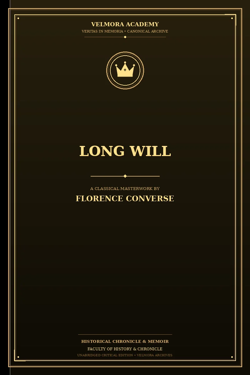 Cover of Long Will