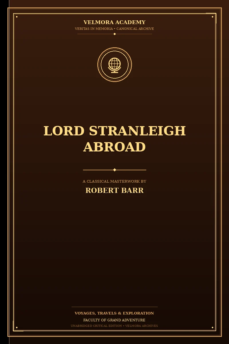 Lord Stranleigh Abroad