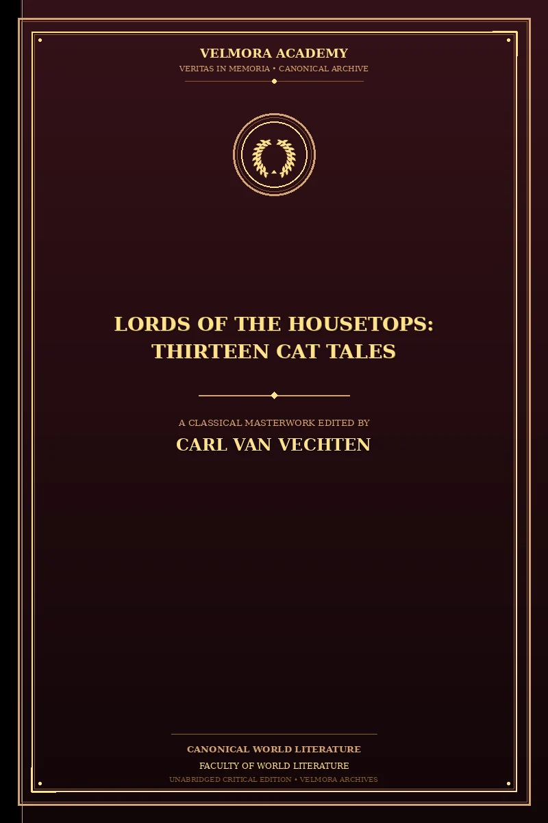Cover of Lords of the Housetops: Thirteen Cat Tales