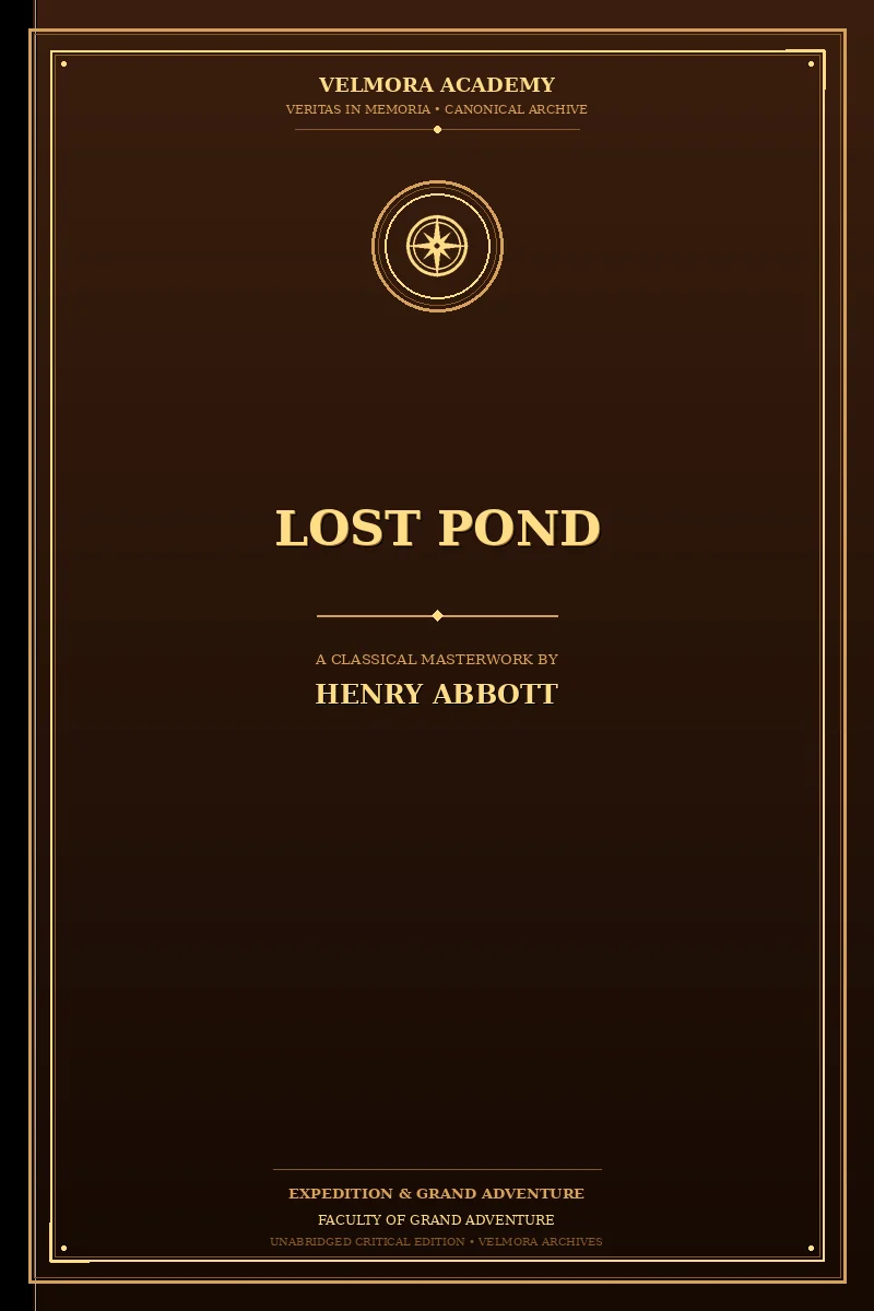 Cover of Lost Pond