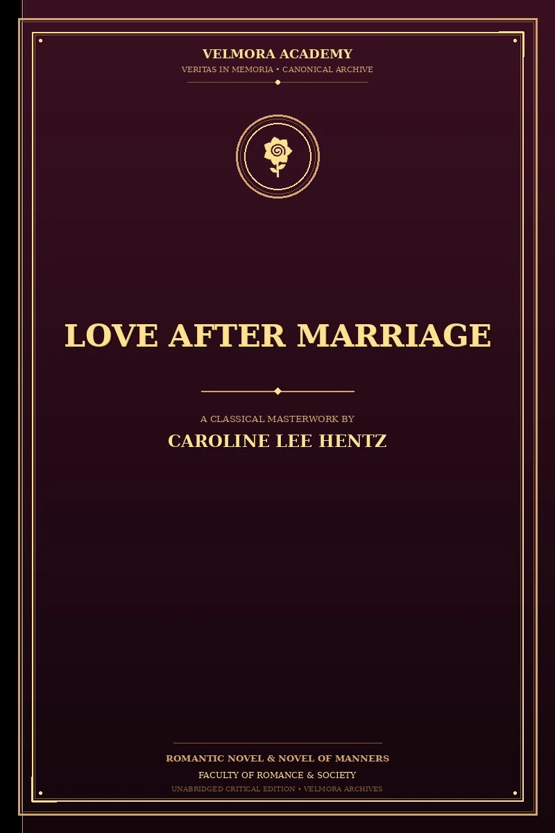 Cover of Love After Marriage