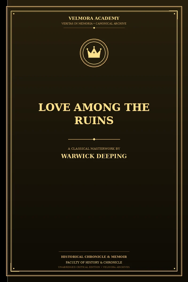 Cover of Love Among the Ruins