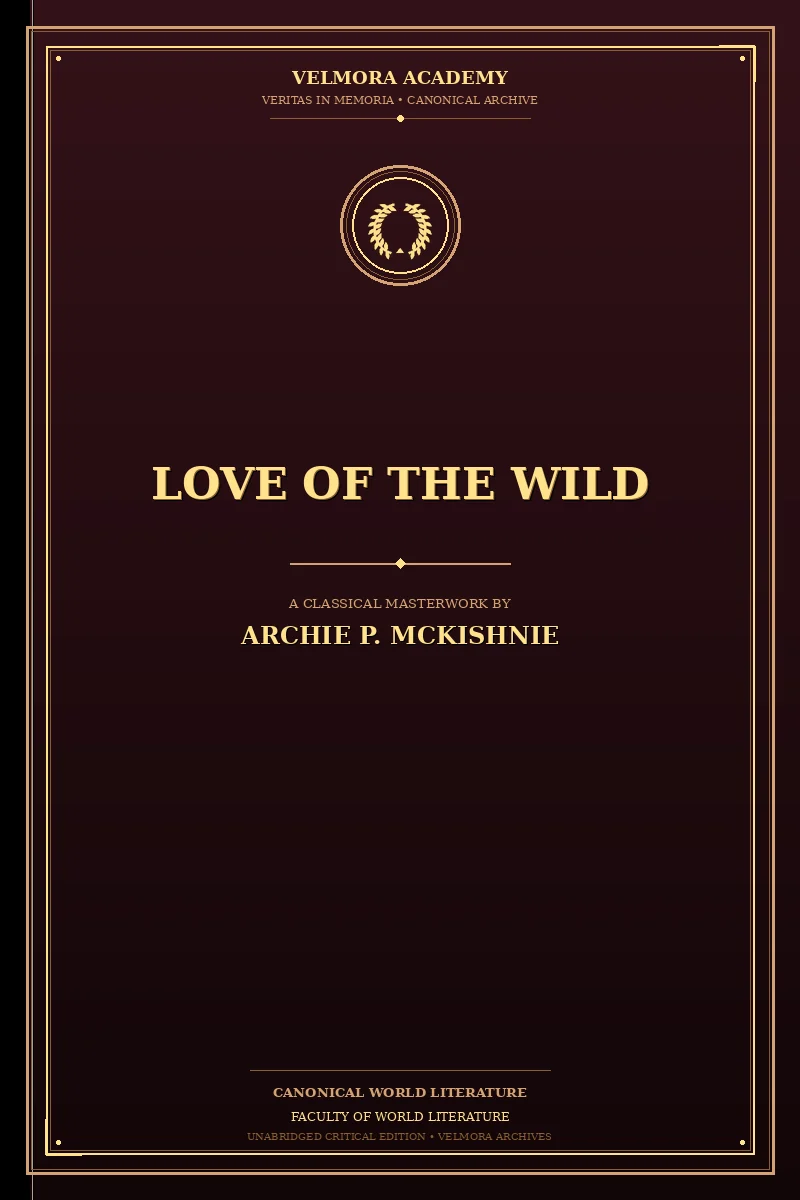Cover of Love of the Wild