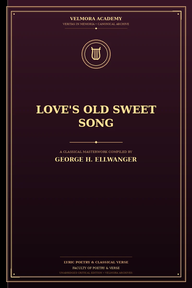Love's Old Sweet Song