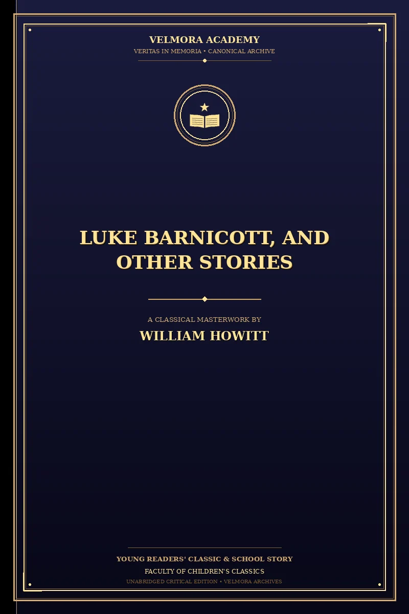 Cover of Luke Barnicott, and Other Stories