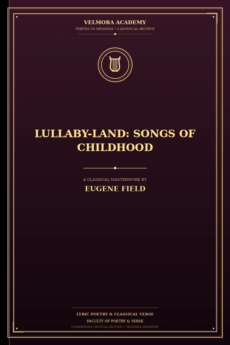 Cover of Lullaby-Land: Songs of Childhood