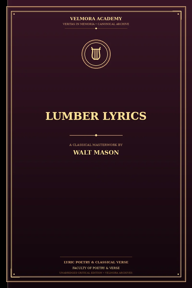 Cover of Lumber Lyrics