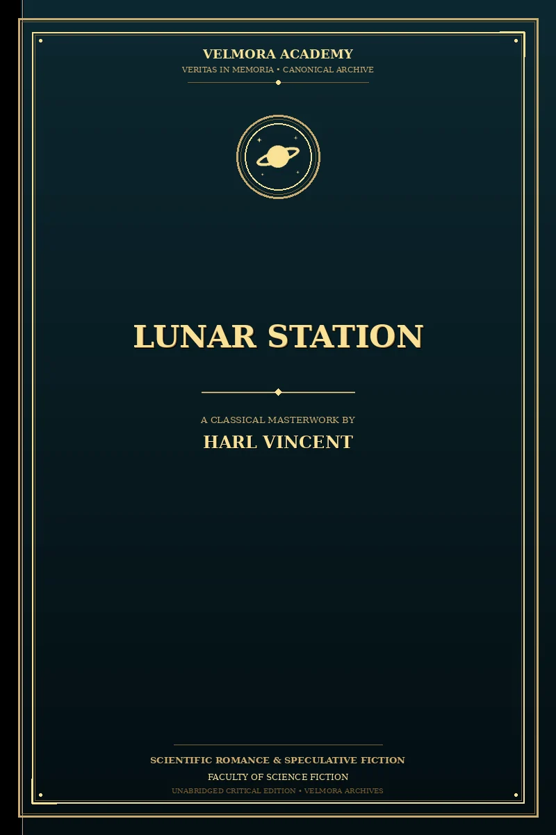 Cover of Lunar Station