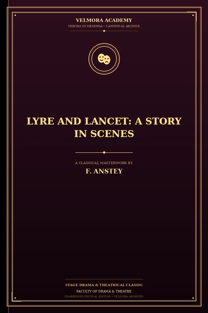 Cover of Lyre and Lancet: A Story in Scenes