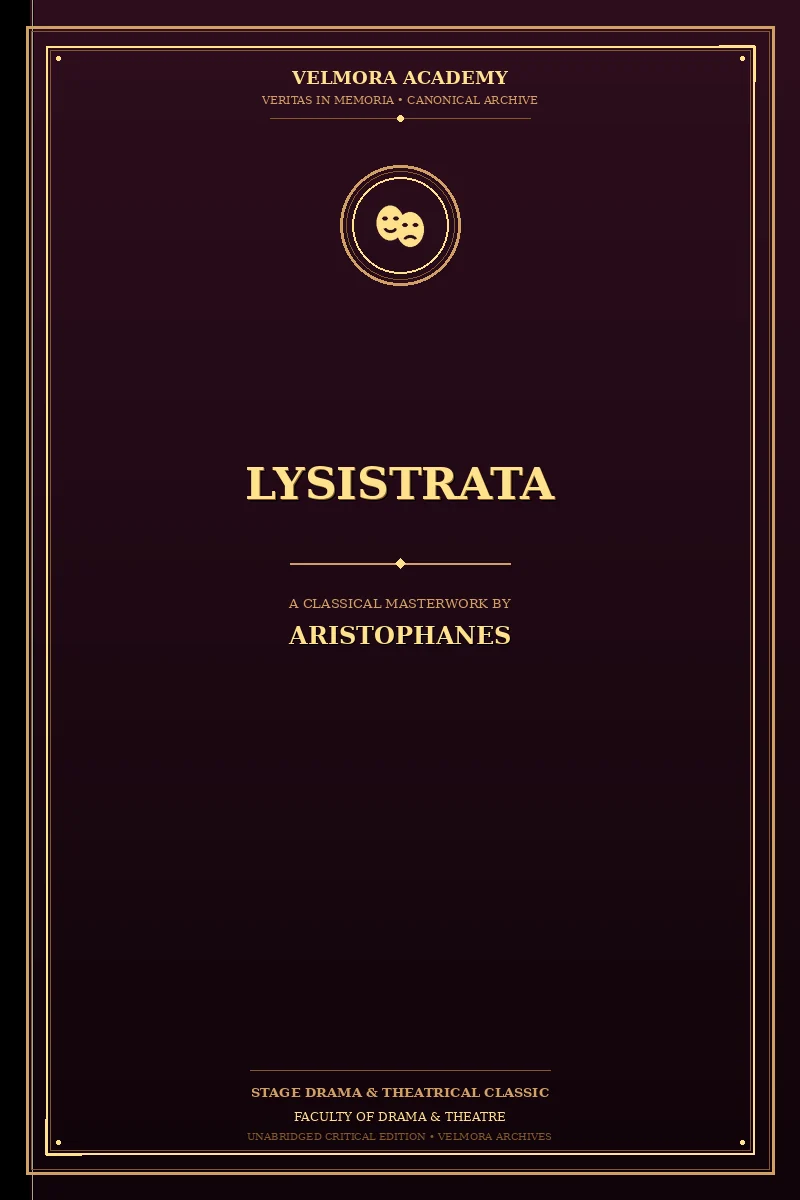 Cover of Lysistrata