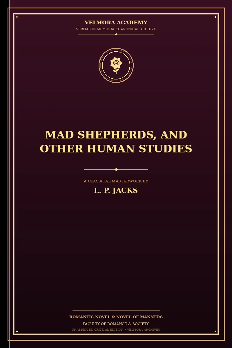 Cover of Mad Shepherds, and Other Human Studies