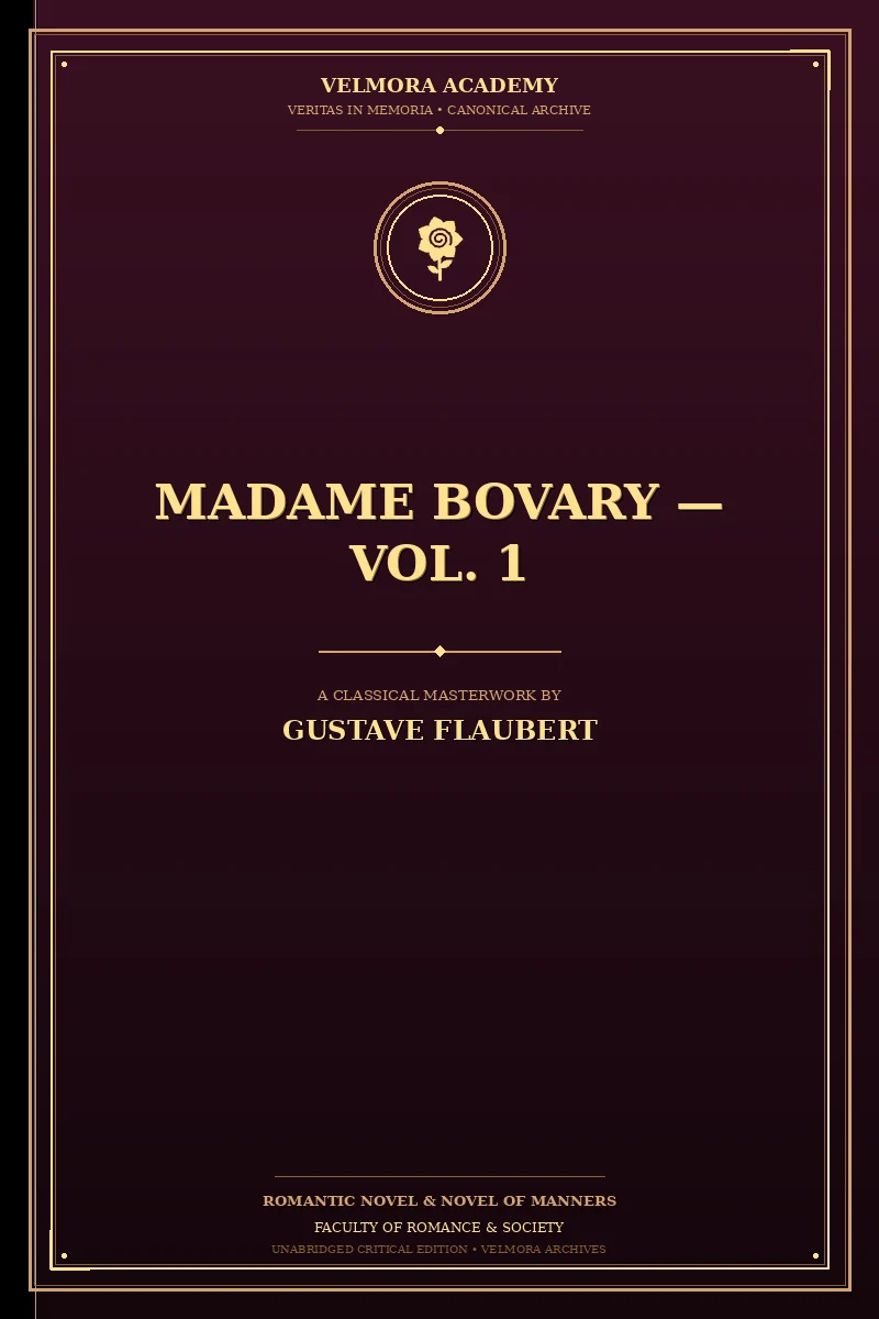 Madame Bovary — Vol. 1