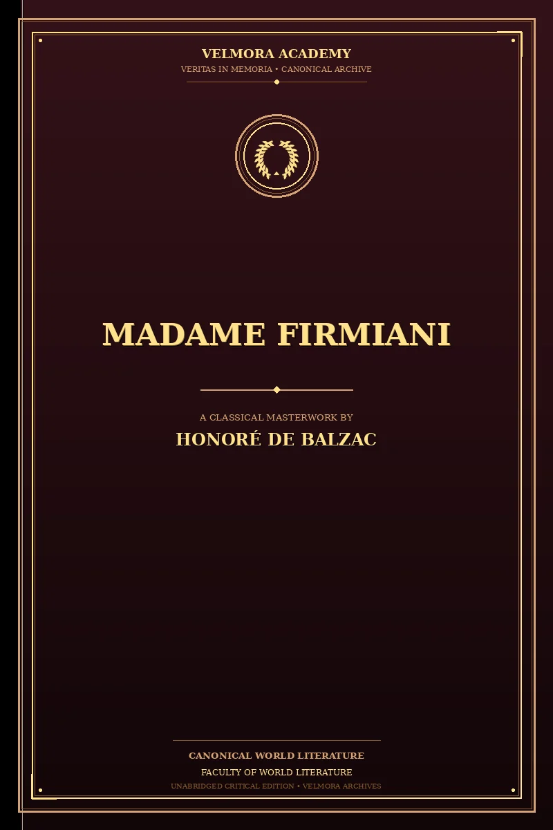 Madame Firmiani