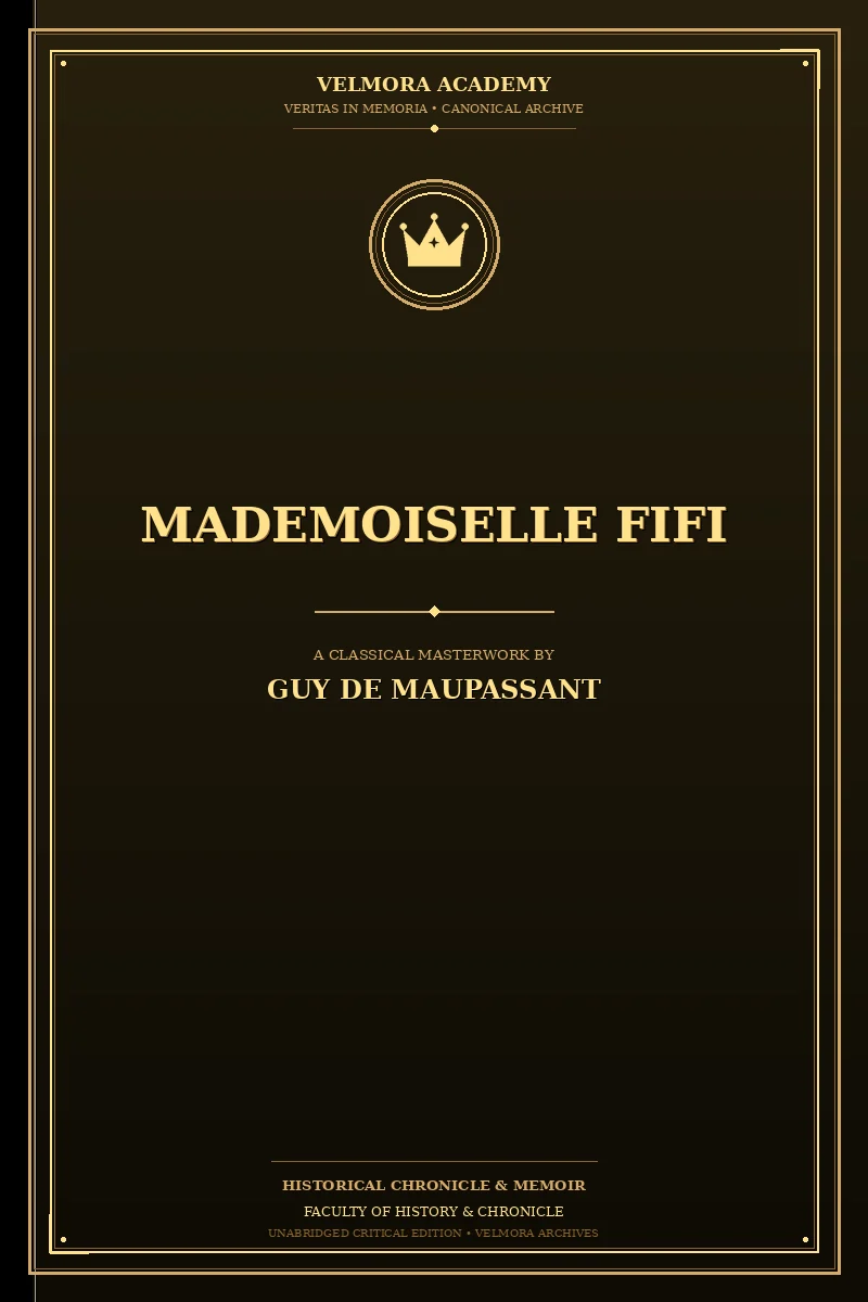 Cover of Mademoiselle Fifi