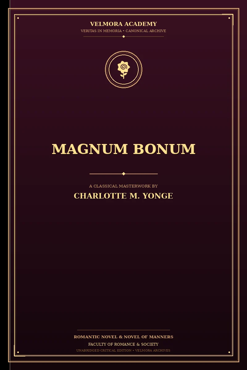 Cover of Magnum Bonum