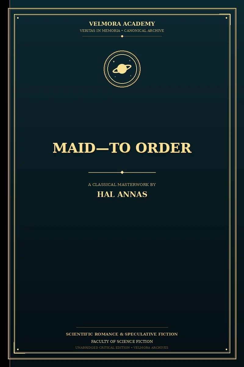 Cover of Maid—To Order