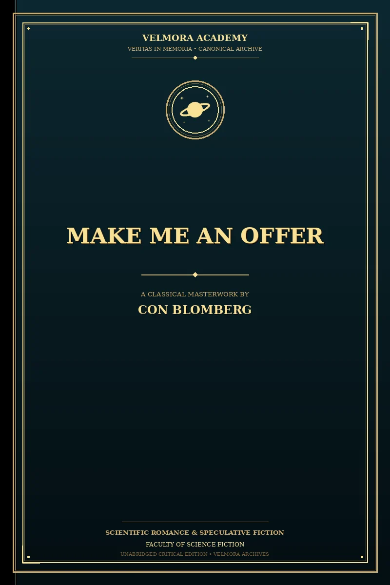 Cover of Make Me an Offer