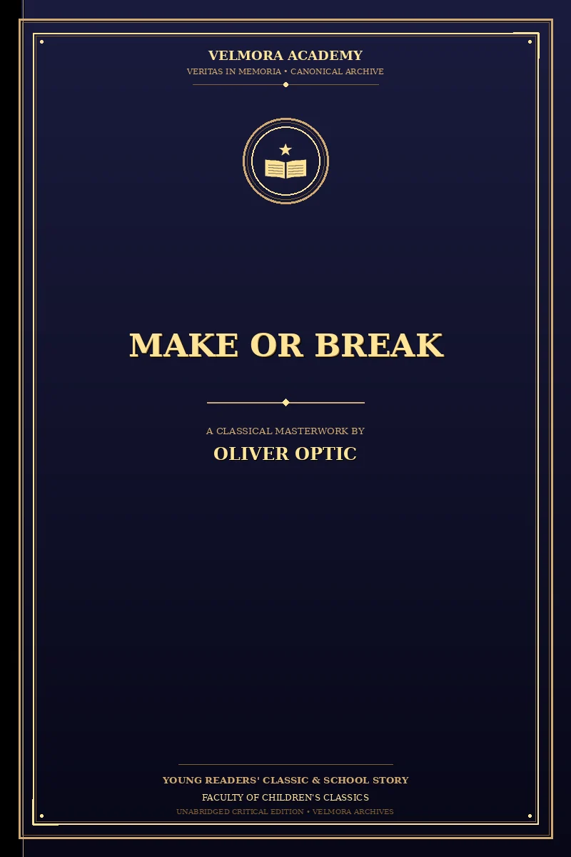 Cover of Make or Break