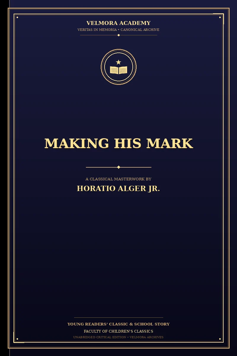 Making His Mark