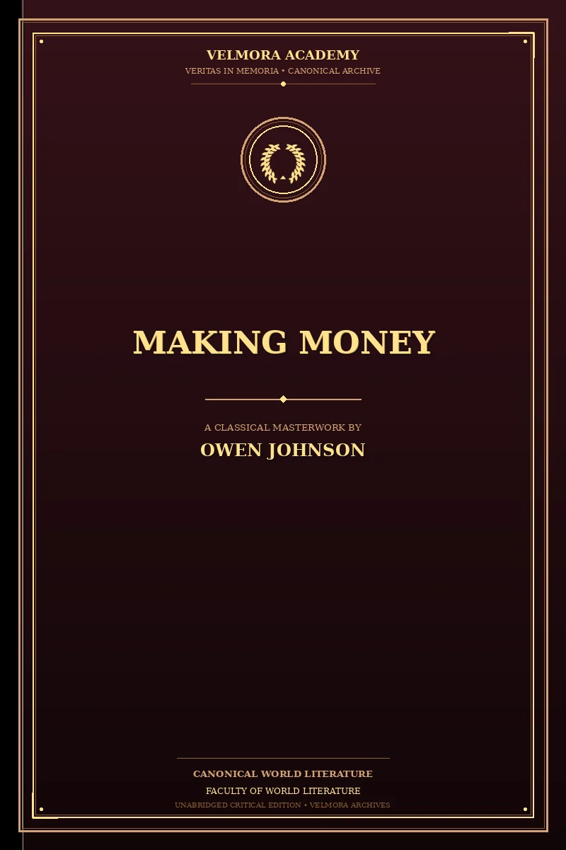 Cover of Making Money