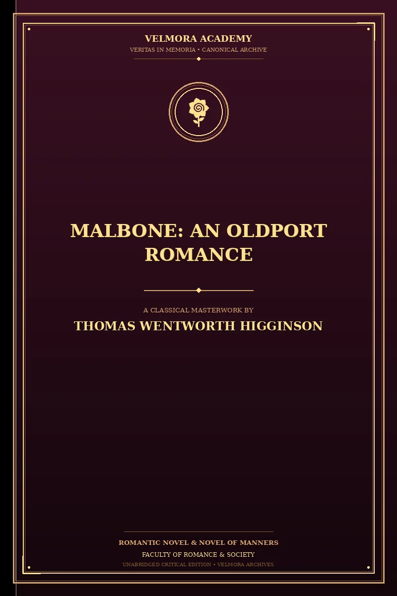 Cover of Malbone: An Oldport Romance