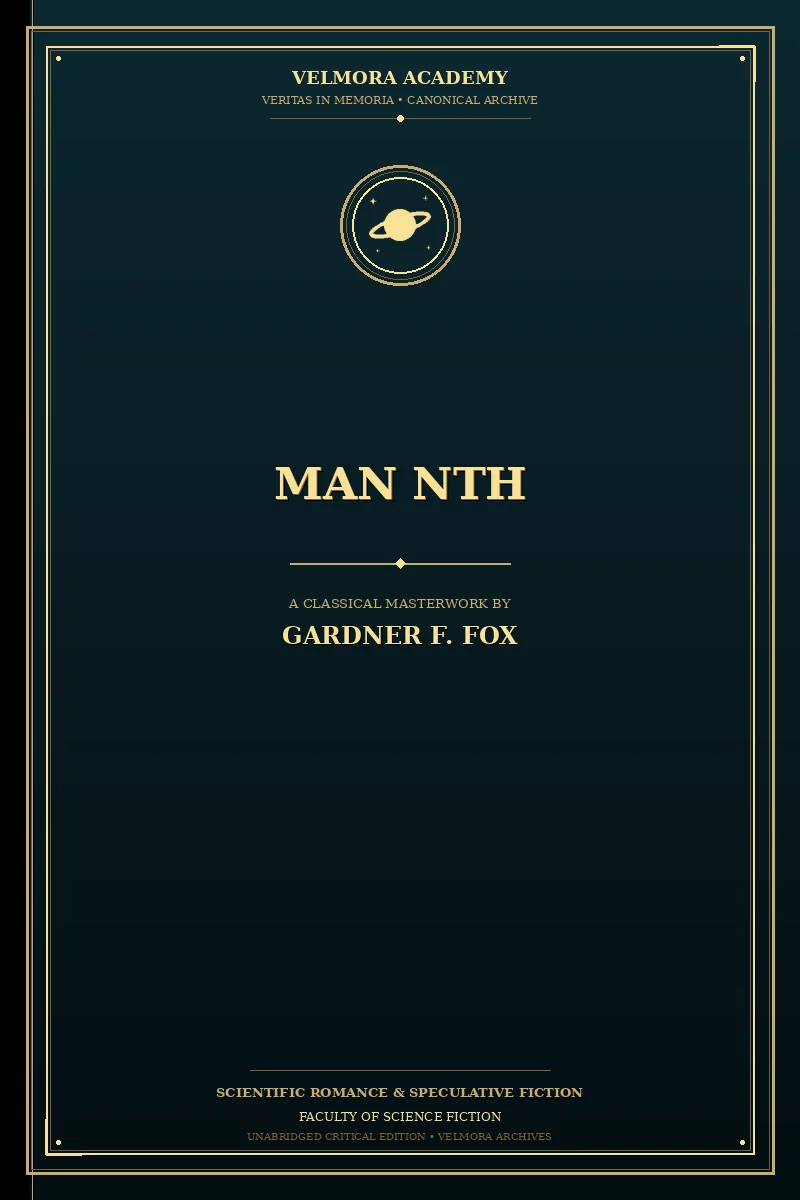 Cover of Man Nth