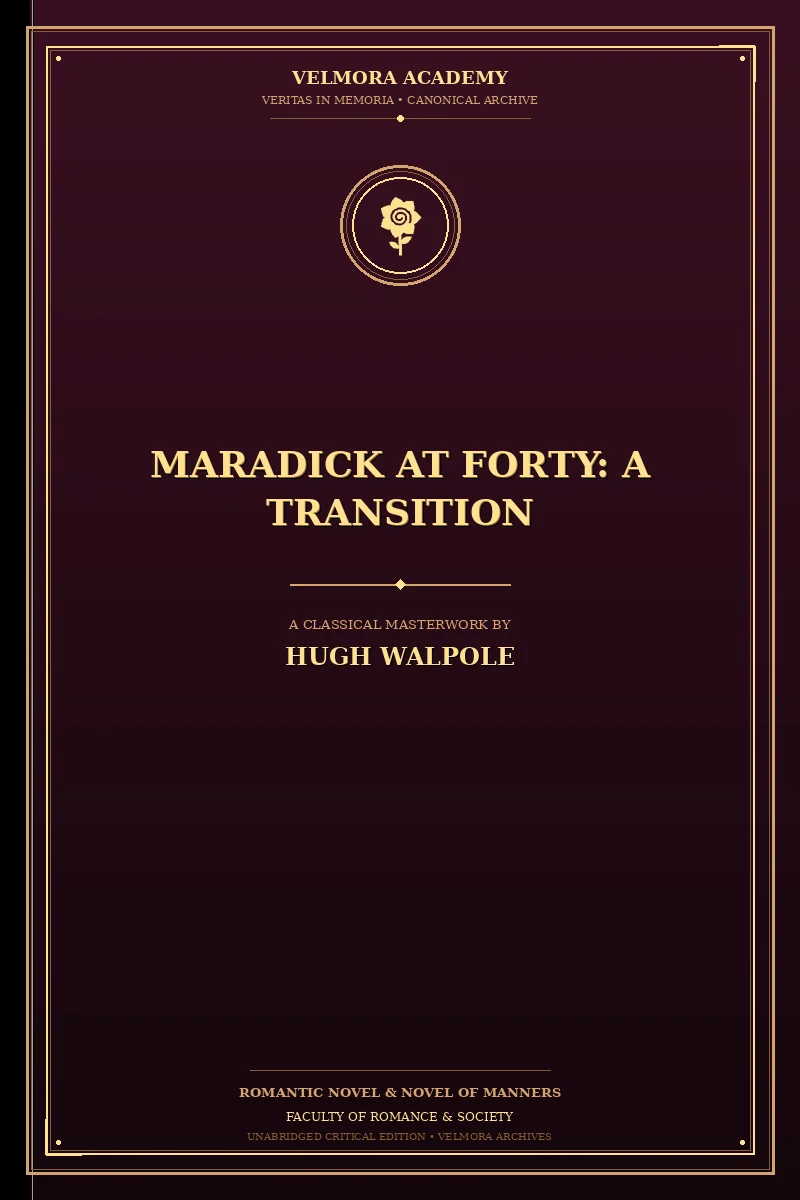 Maradick at Forty: A Transition