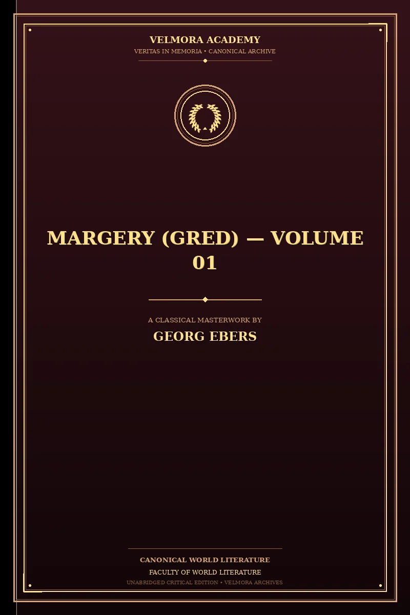 Cover of Margery (Gred) — Volume 01