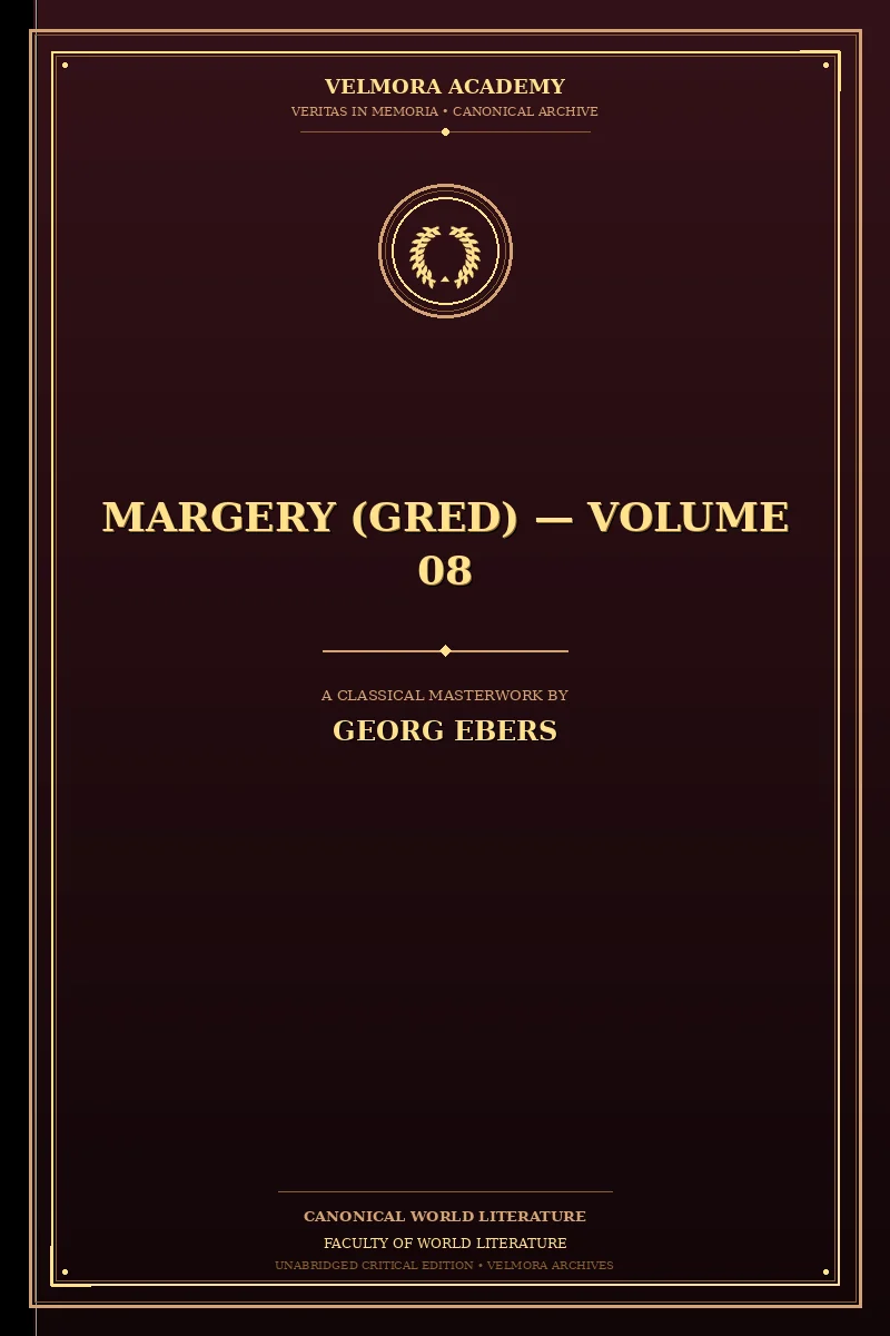 Cover of Margery (Gred) — Volume 08