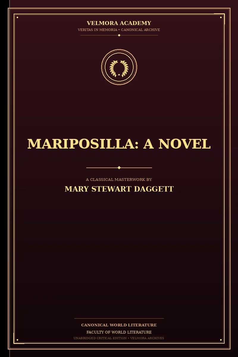 Mariposilla: A Novel