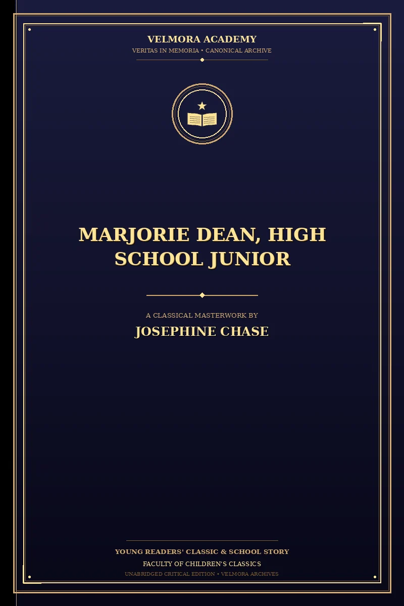 Marjorie Dean, High School Junior