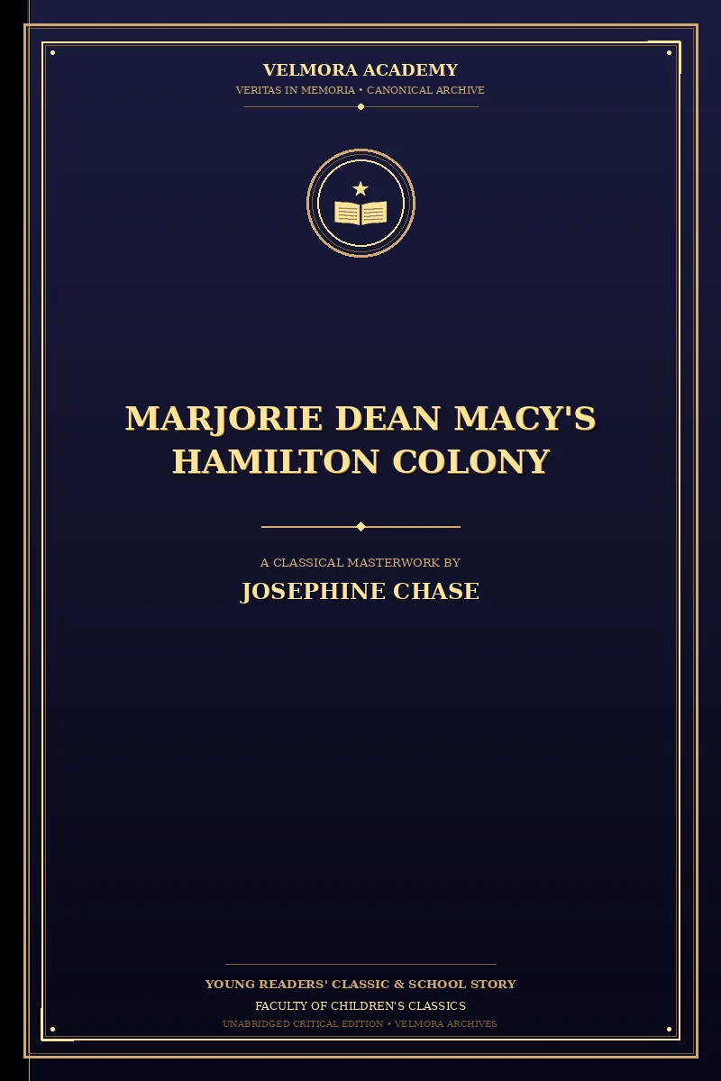 Marjorie Dean Macy's Hamilton Colony