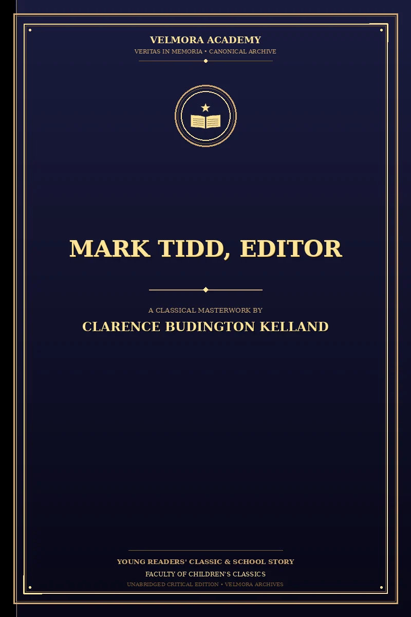 Cover of Mark Tidd, Editor