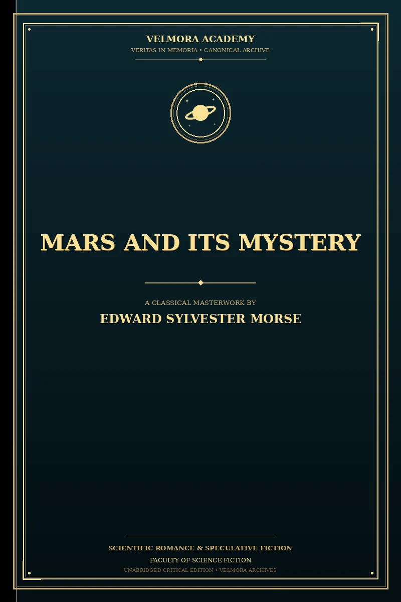 Cover of Mars and Its Mystery