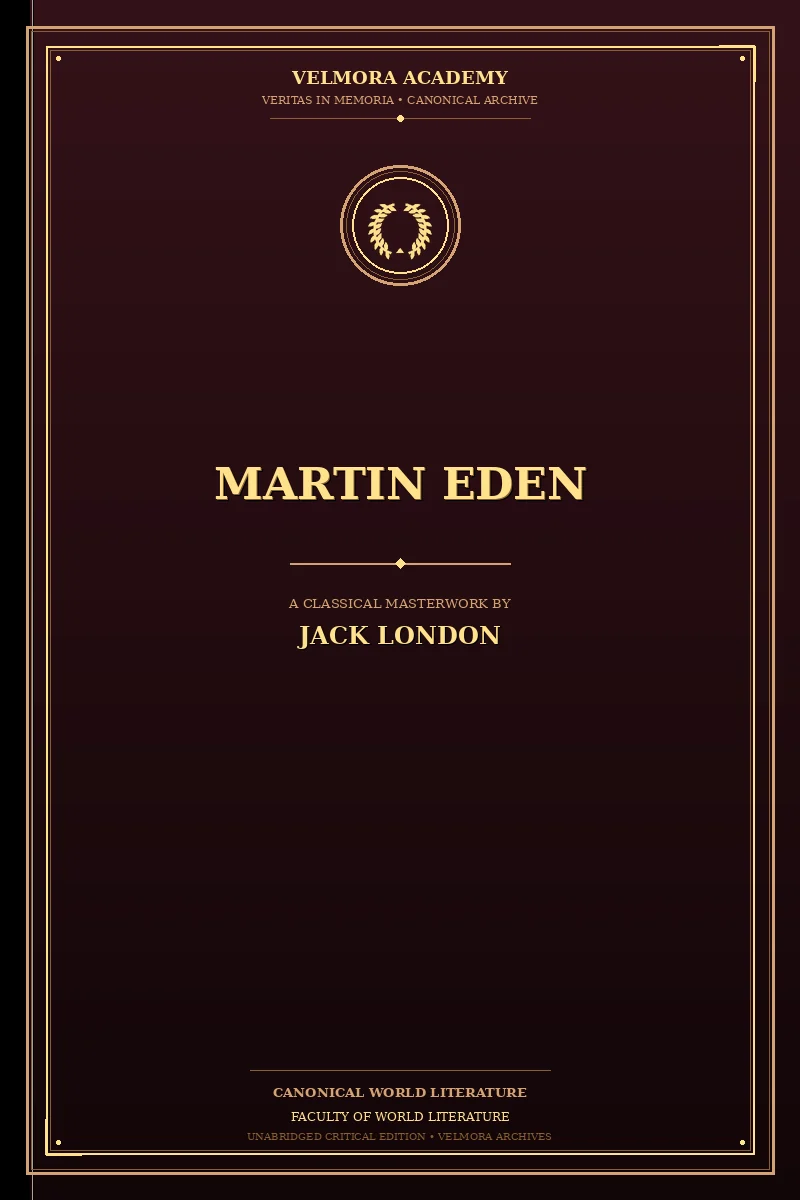 Cover of Martin Eden