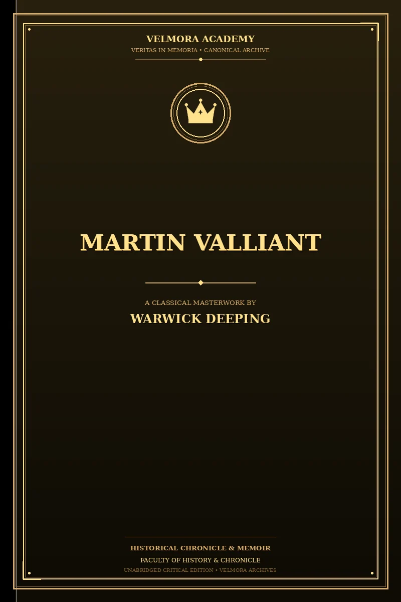 Cover of Martin Valliant